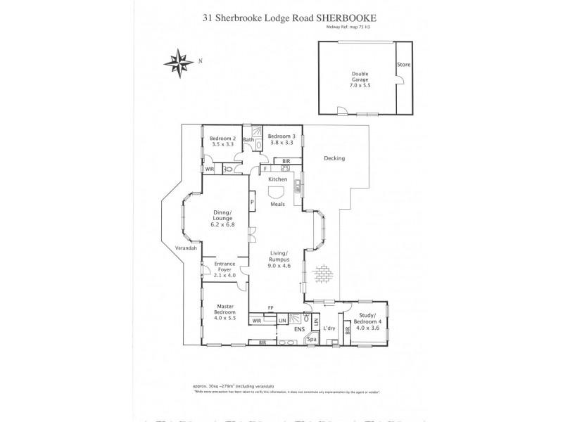 31 Sherbrooke Lodge Road, Sherbrooke VIC 3789 Floorplan