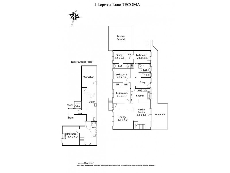 1 Leprosa Lane, Tecoma VIC 3160 Floorplan