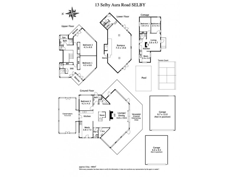 13 Selby-Aura Road, Selby VIC 3159 Floorplan