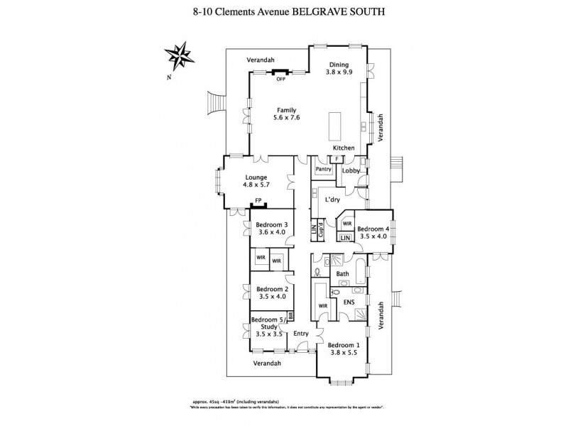 8-10 Clements Avenue, Belgrave South VIC 3160 Floorplan
