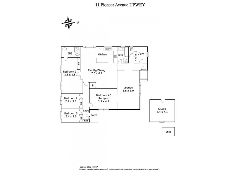 11 Pioneer Avenue, Upwey VIC 3158 Floorplan