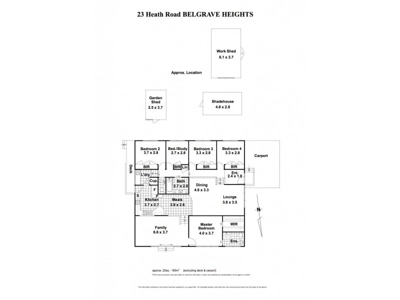 23 Heath Road, Belgrave Heights VIC 3160 Floorplan