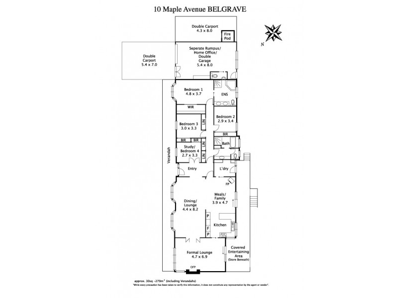 10 Maple Avenue, Belgrave VIC 3160 Floorplan