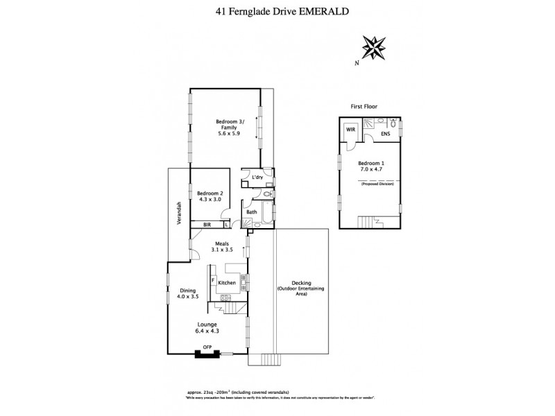 41 Fernglade Drive, Emerald VIC 3782 Floorplan