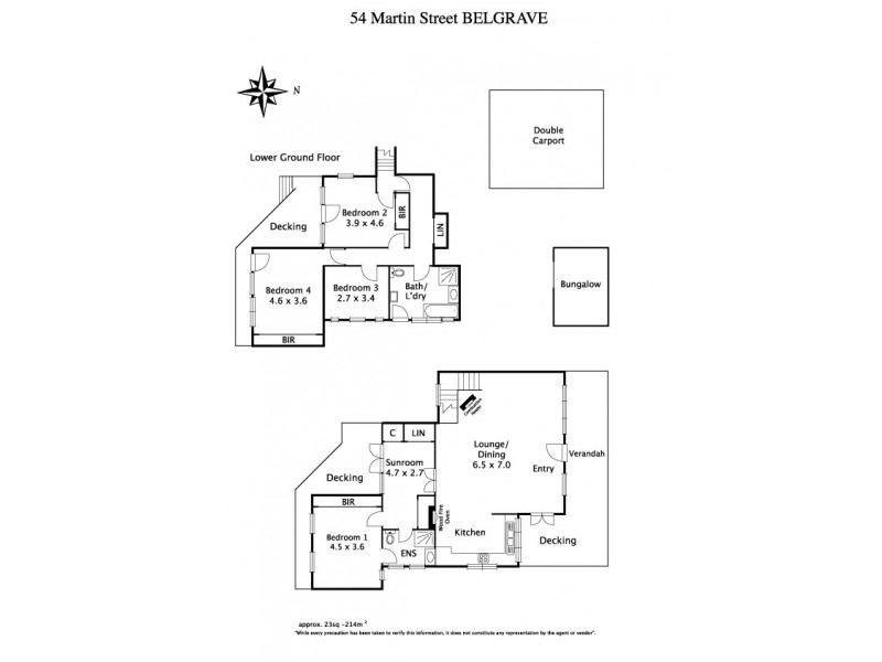 54 Martin Street, Belgrave VIC 3160 Floorplan