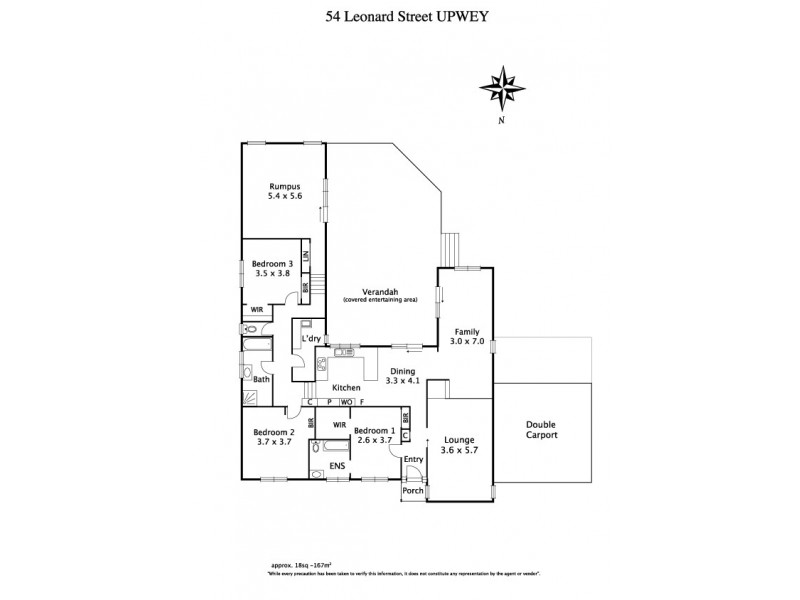 54 Leonard Street, Upwey VIC 3158 Floorplan