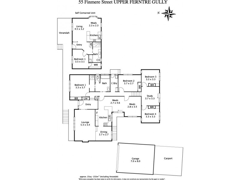 55 Finmere Crescent, Upper Ferntree Gully VIC 3156 Floorplan