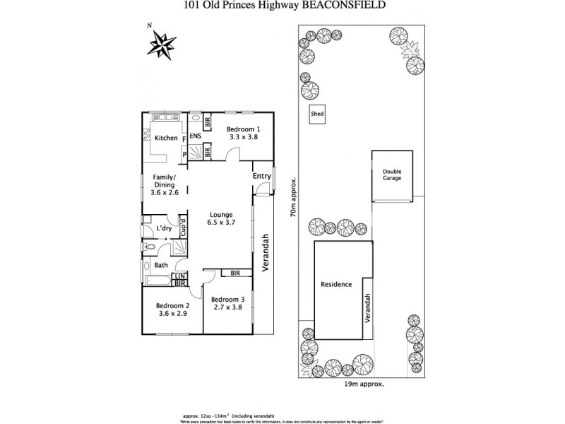 101 Old Princes Highway, Beaconsfield VIC 3807 Floorplan