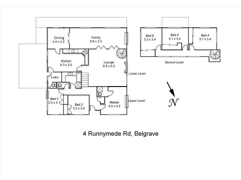 4 Runnymede Road, Belgrave VIC 3160 Floorplan