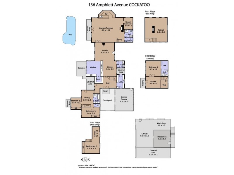 136 Amphlett Avenue, Cockatoo VIC 3781 Floorplan
