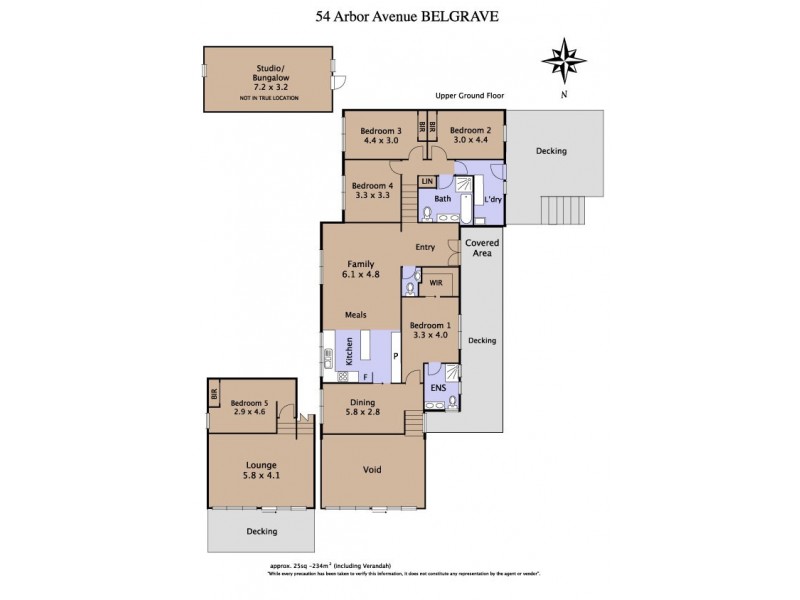 54 Arbor Avenue, Belgrave VIC 3160 Floorplan