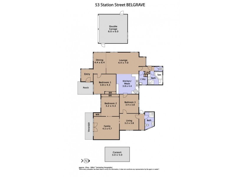 53 Station Street, Belgrave VIC 3160 Floorplan