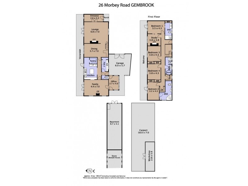 26 Morbey Road, Gembrook VIC 3783 Floorplan