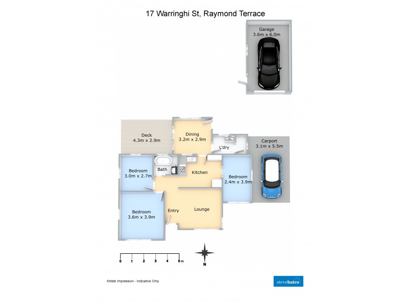 17 Warringhi Street, Raymond Terrace NSW 2324 Floorplan