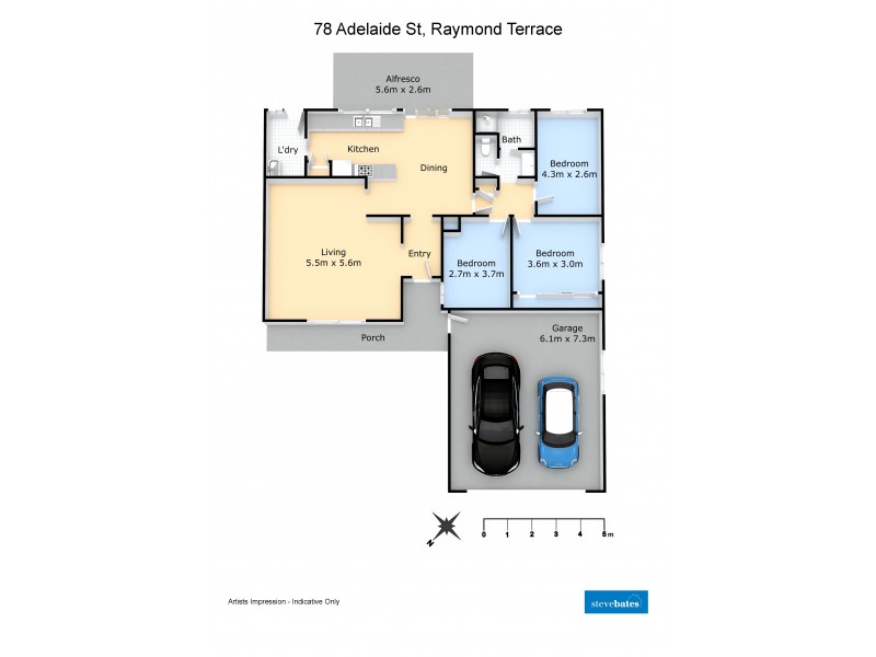 78 Adelaide Street, Raymond Terrace NSW 2324 Floorplan