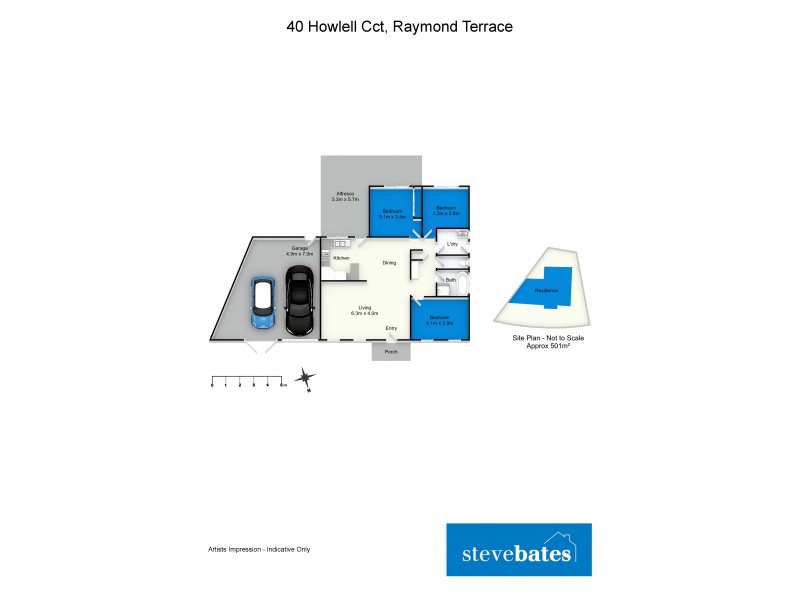 40 Holwell Circuit, Raymond Terrace NSW 2324 Floorplan