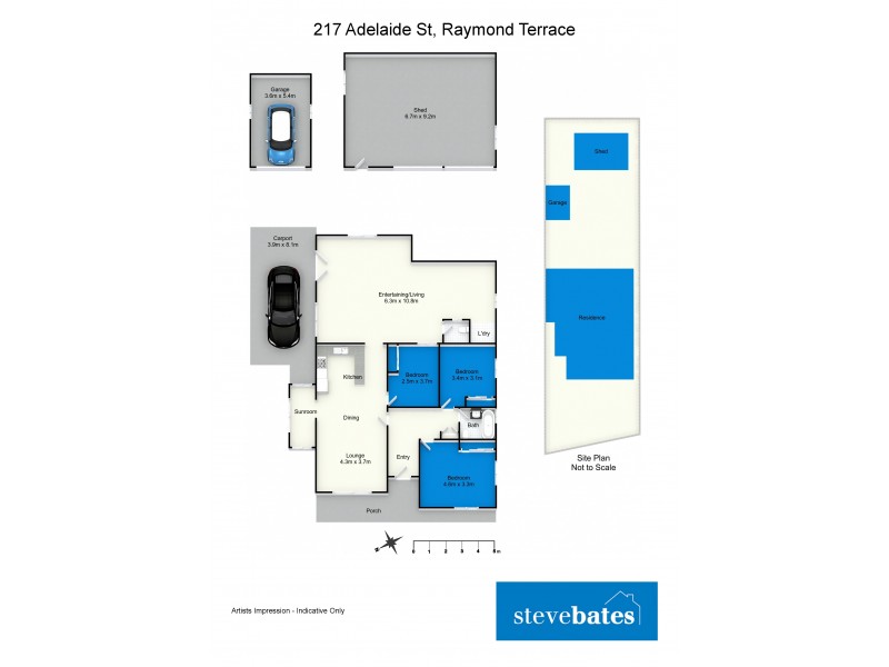 217 Adelaide Street, Raymond Terrace NSW 2324 Floorplan