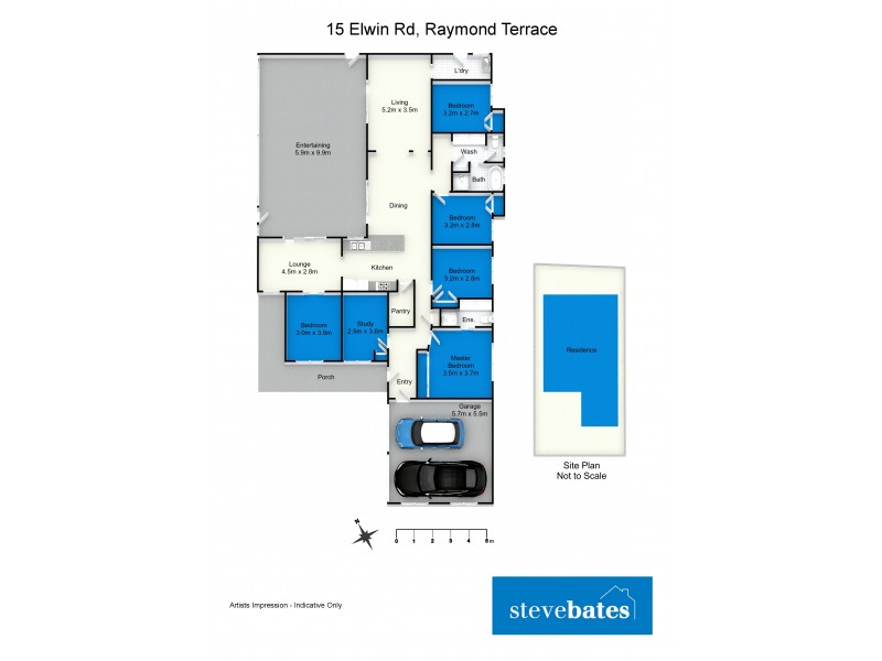 15 Elwin Road, Raymond Terrace NSW 2324 Floorplan