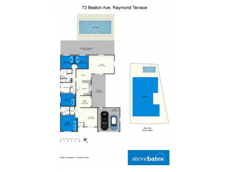 73 Beaton Avenue, Raymond Terrace NSW 2324 Floorplan