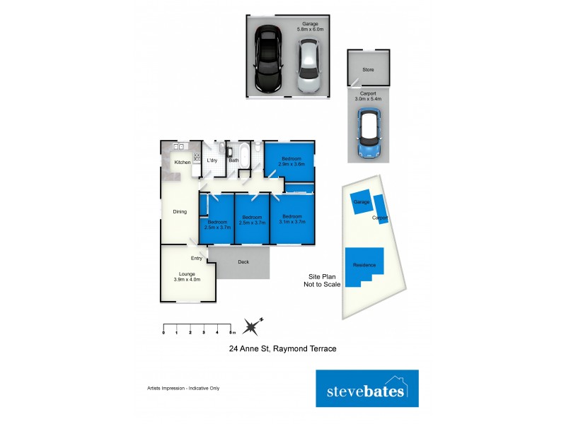 24 Anne Street, Raymond Terrace NSW 2324 Floorplan
