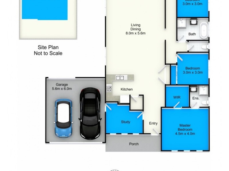 43 George Street, Karuah NSW 2324 Floorplan