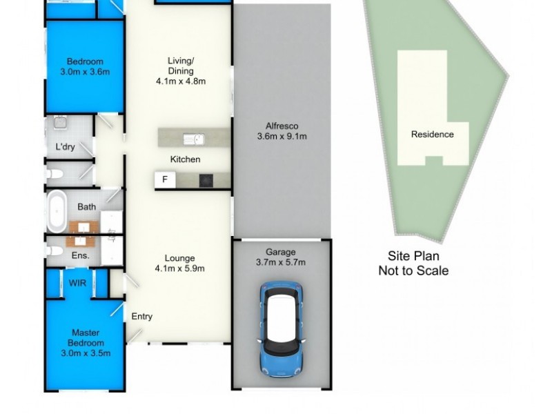 10 Gordon Reeve Close, Raymond Terrace NSW 2324 Floorplan