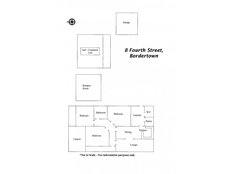8 Fourth Street, Bordertown SA 5268 Floorplan