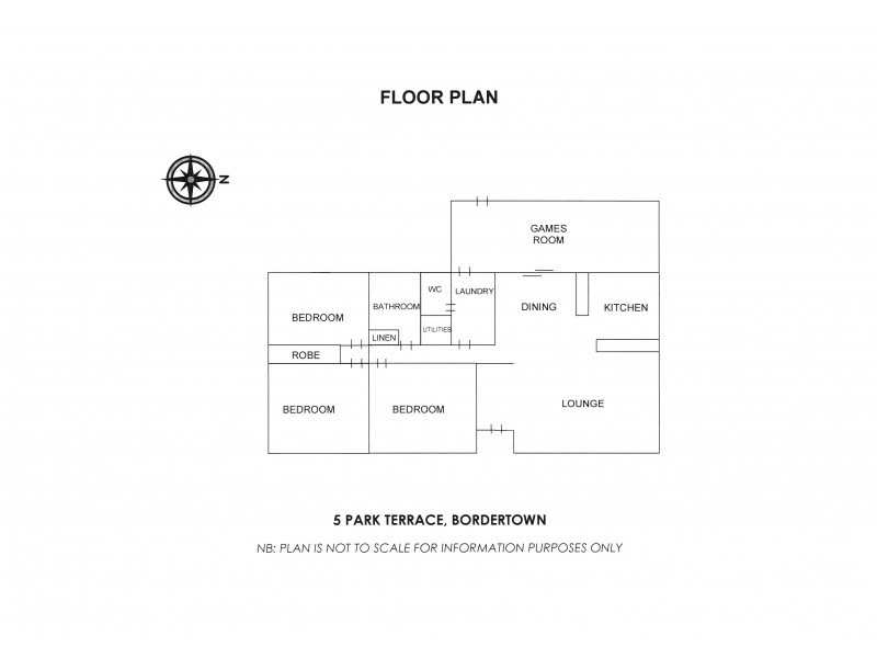 5 Park Terrace, Bordertown SA 5268 Floorplan