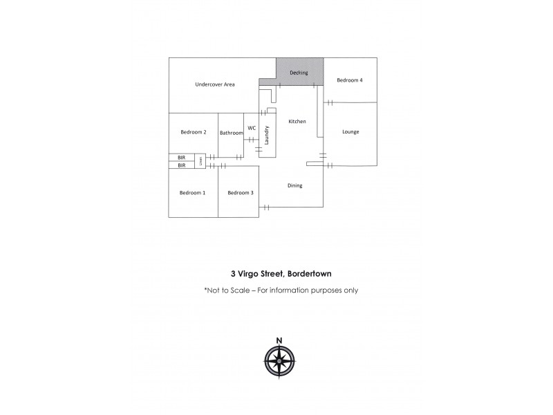 3 Virgo Street, Bordertown SA 5268 Floorplan