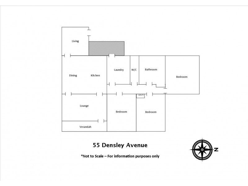55 Densley Avenue, Bordertown SA 5268 Floorplan