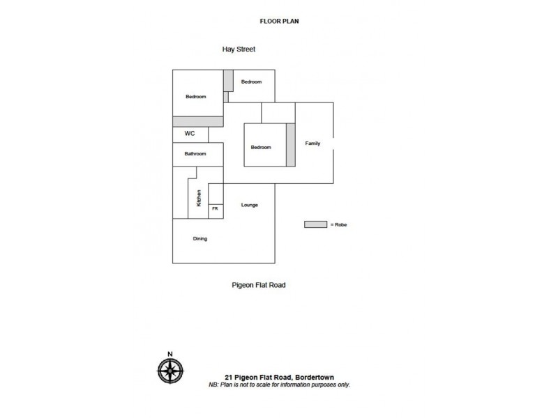 21 Pigeon Flat Rd, Bordertown SA 5268 Floorplan