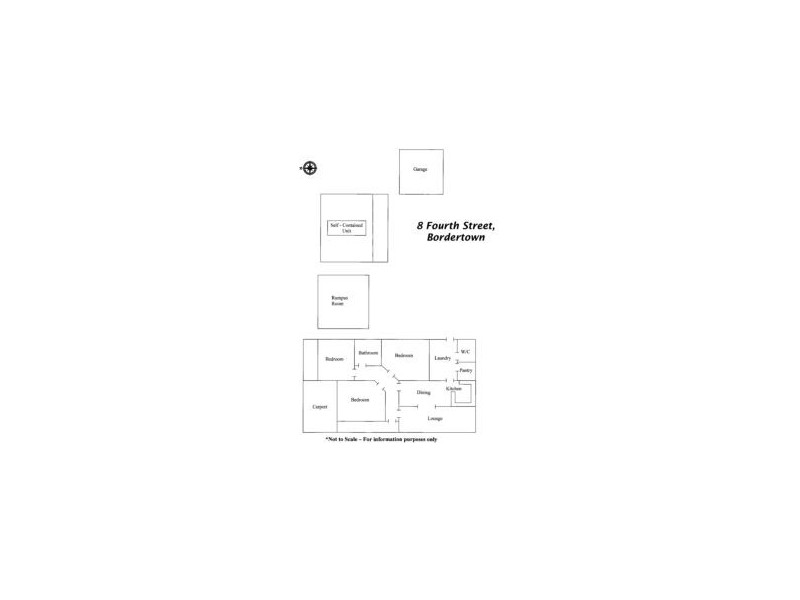 8 Fourth St, Bordertown SA 5268 Floorplan