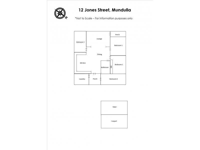 12 Jones Street, Mundulla SA 5270 Floorplan