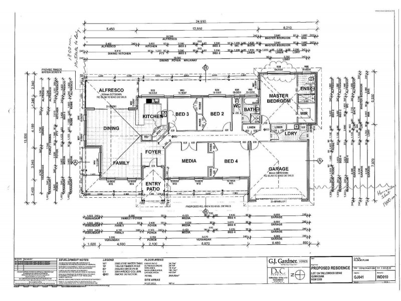 23 Tallowwood Drive, Gunnedah NSW 2380 Floorplan