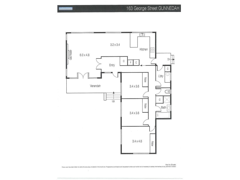 163 George Street, Gunnedah NSW 2380 Floorplan