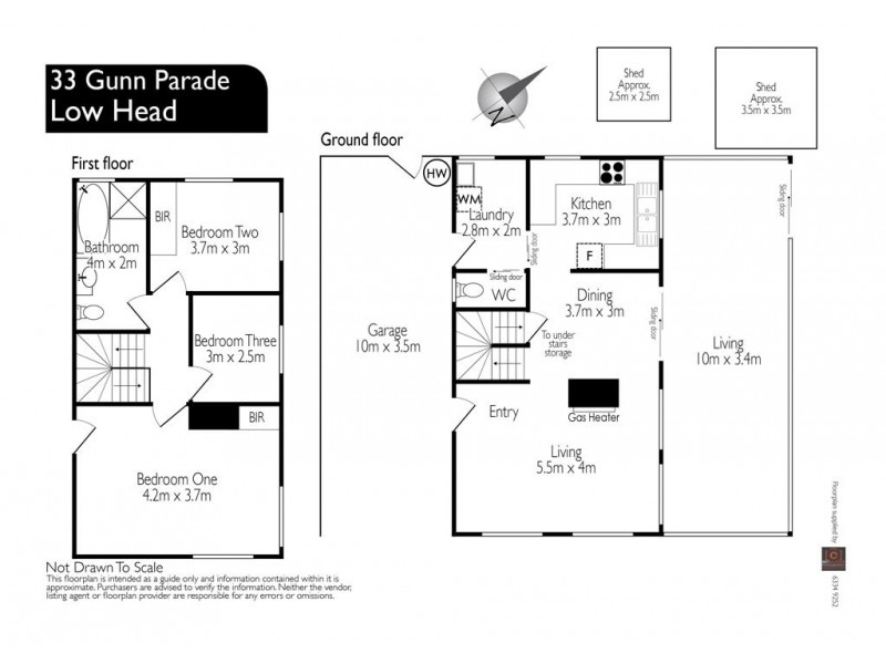 33 Gunn Parade, Low Head TAS 7253 Floorplan