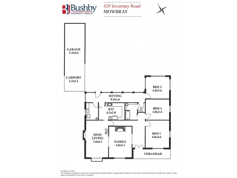 429 Invermay Rd, Mowbray TAS 7248 Floorplan