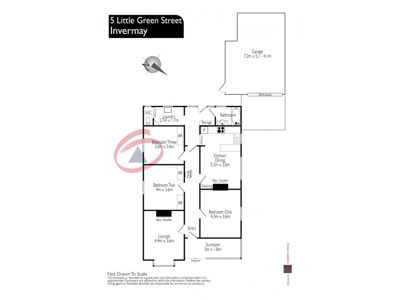 5 Little Green Street, Invermay TAS 7248 Floorplan