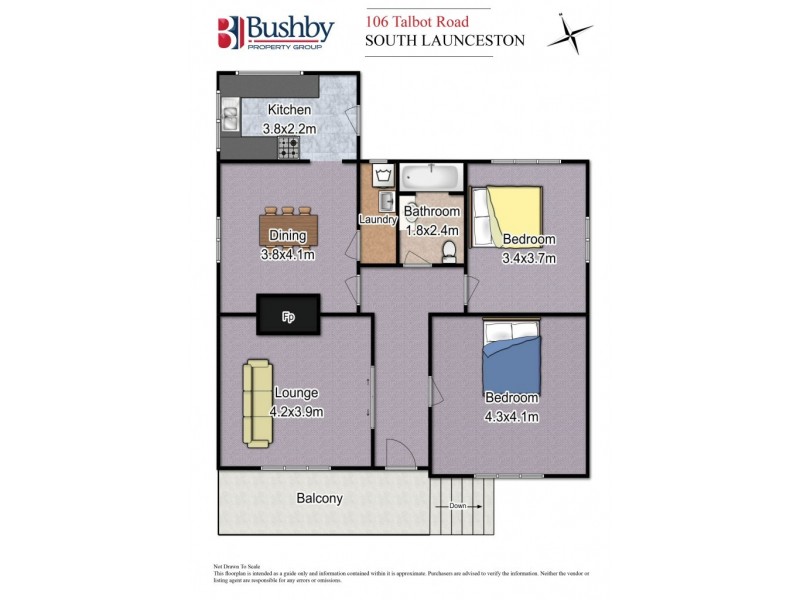 106 Talbot Road, South Launceston TAS 7249 Floorplan
