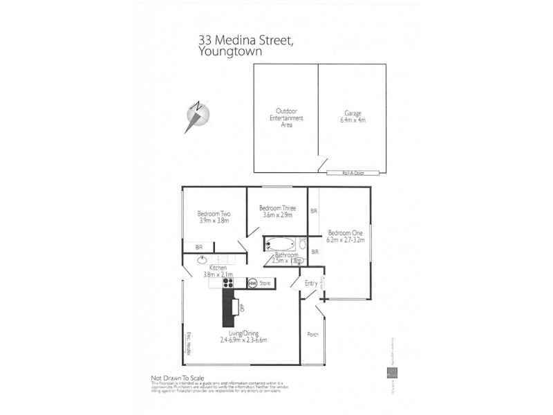 33 Medina Street, Youngtown TAS 7249 Floorplan