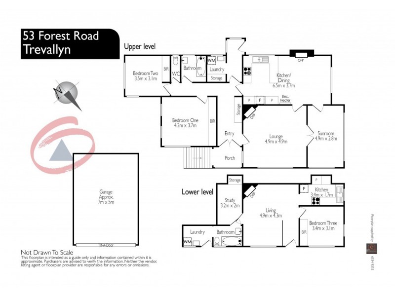 1/53 Forest Road, Trevallyn TAS 7250 Floorplan