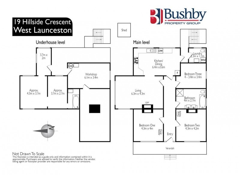 1/19 Hillside Crescent, Launceston TAS 7250 Floorplan