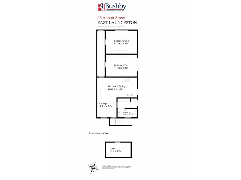 46 Abbott Street, East Launceston TAS 7250 Floorplan