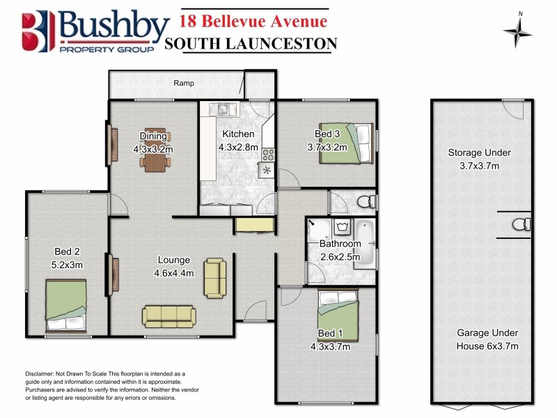 18 Bellevue Avenue, South Launceston TAS 7249 Floorplan