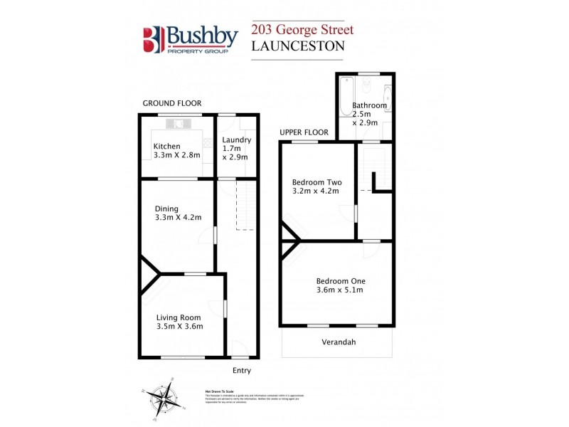 203 George Street, Launceston TAS 7250 Floorplan
