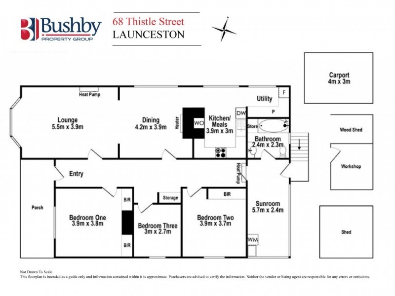 68 Thistle Street, South Launceston TAS 7249 Floorplan