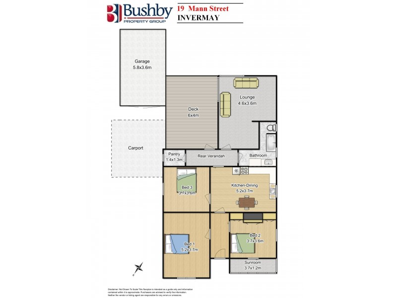 19 Mann Street, Invermay TAS 7248 Floorplan
