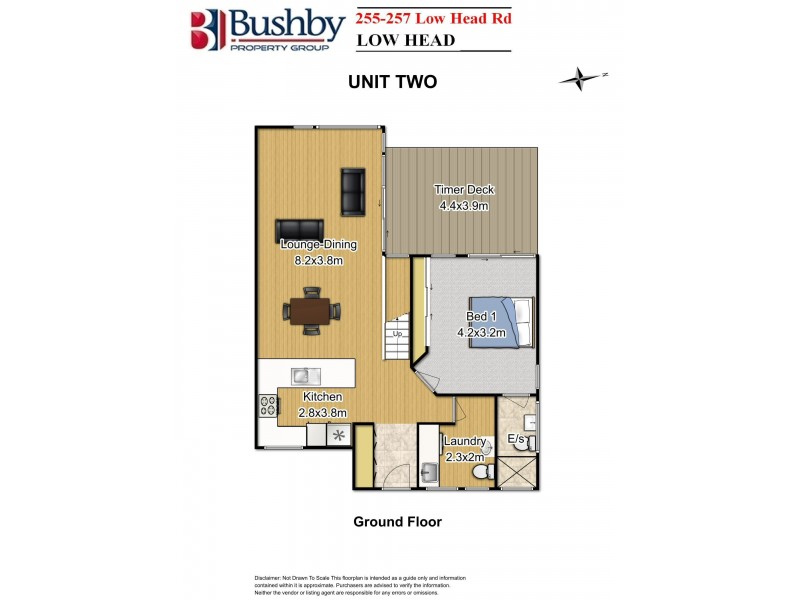 2/257-261 Low Head Road, Low Head TAS 7253 Floorplan