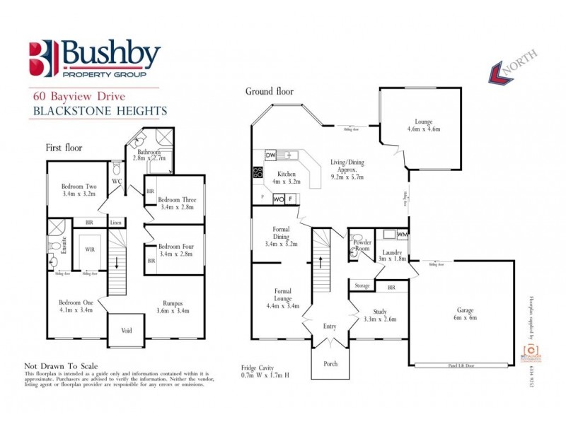 60 Bayview Drive, Blackstone Heights TAS 7250 Floorplan
