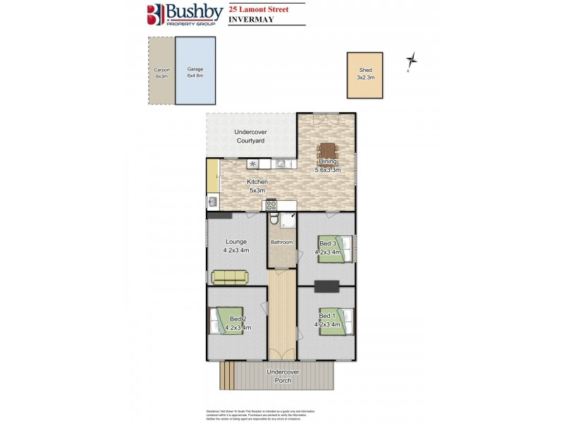 25 Lamont Street, Invermay TAS 7248 Floorplan